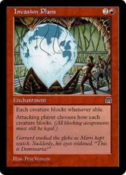 MTG Stronghold - Invasion Plans NM - Image 1
