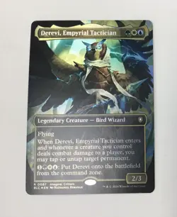 Derevi, Empyrial Tactician (Borderless) Commander: Bloomburrow Foil - Image 1