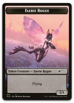 Faerie Rogue Token (016) #16 (NM) Secret Lair Drop SLD Magic MTG - Image 1