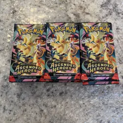 30x Pokemon TCG Ascended Heroes Booster Packs Lot - New Sealed Loose - Image 1