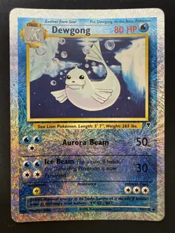 Pokemon TCG: Legendary Collection Dewgong 40/110 Reverse Holo MP - Image 5