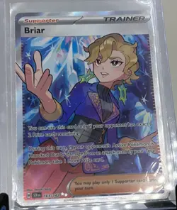 Pokemon TCG - Trainer Briar - 163/142 - S&V Stellar Crown - Full Art - NM/M - Image 2