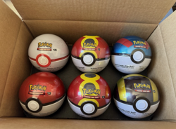 Pokemon TCG: Pokeball Tin 2025 Q4 G25 - Sealed - 1 Randomly Selected - Image 1