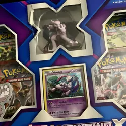 Pokemon TCG Mega Mewtwo X Figure Collection Box 2015 New Factory Sealed - Image 4