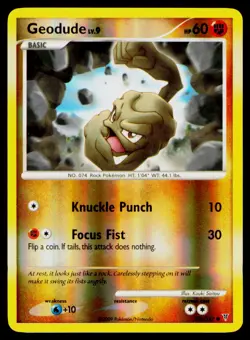 Geodude - Reverse Holo #105/147 Common Pokemon Supreme Victors LP - Image 1