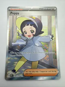 Pokemon - Poppy - 220/197 - SV03: Obsidian Flames - Holo - Ultra Rare NM - Image 1