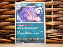 Pokemon GENGAR 057/091 | NM Near Mint | Paldean Fates | 2024 - Image 1