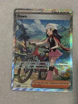 Pokemon Dawn Full Art Trainer Supporter Holo Me02 Phantasmal Flames 129/094 SIR - Image 4