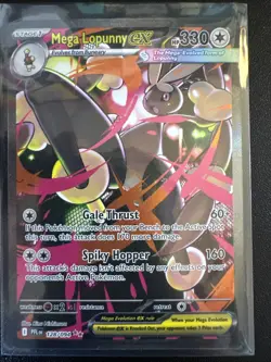 Mega Lopunny EX 128/094 Phantasmal Flames - Pokemon - Pack Fresh Mint - Image 1