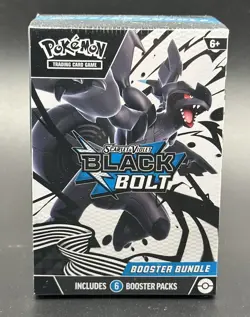 POKEMON SCARLET & VIOLET: BLACK BOLT Booster Bundle Box Sealed TCG - Image 1
