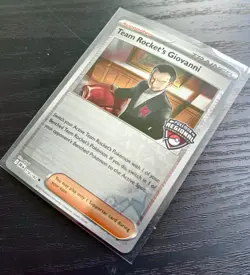 Team Rocket’s Giovanni 174/182 Pokemon TCG Regional Championship Promo - Image 1