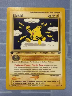 ELEKID 1st Edition Neo Genesis 22/111 Pokemon TCG - Image 1