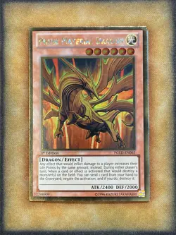 Yugioh Prime Material Dragon PGLD-EN065 Gold Rare 1st Ed NM - Image 1