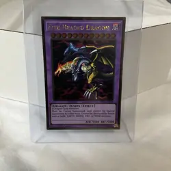 Yugioh Five-Headed Dragon PGL2-EN078 1st Edition Gold Rare Holo - NM - Image 1