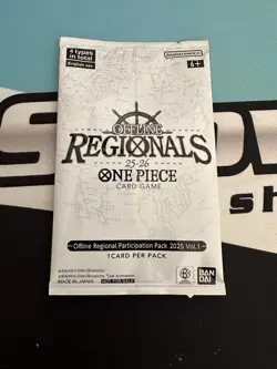 Offline Regional Participation Pack 2025 Vol. 1 - One Piece Card Game - ENGLISH - Image 1