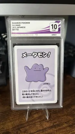 Ditto Old Maid Pokemon Center Exclusive Total Grading Gem Mint 10 - Image 1
