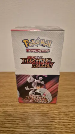 Pokemon TCG Destined Rivals Half Booster Box Sealed - Image 1