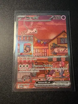 Pokemon TCG Mew Ex SVP 053 Black Star Promo Scarlet & Violet 151 UPC Promo - Image 1