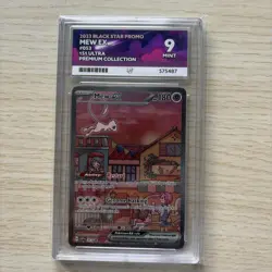 Mew EX SVP 053 Pokemon TCG Scarlet Violet 151 Black Star Promo Ace 9 - Image 1