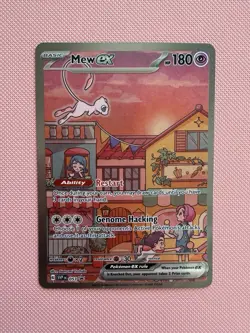 Pokemon TCG Mew EX #053 Scarlet & Violet 151 UPC Black Star Promo - Image 1