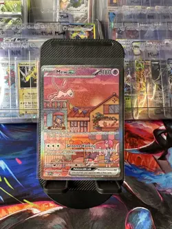 Mew EX SVP 053 Pokemon TCG Scarlet Violet 151 UPC Black Star Promo - Image 1
