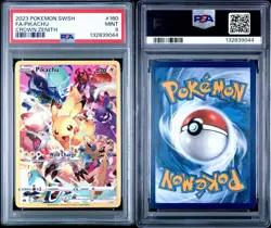Pokemon TCG Pikachu 160/159 Crown Zenith Secret Rare Holo PSA 9 - Image 1