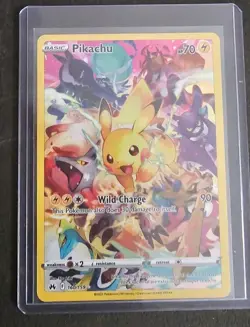Pokemon TCG Pikachu Crown Zenith 160/159 Holo Secret Rare - Image 1