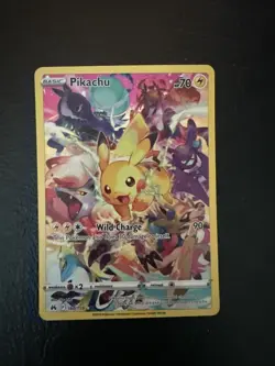 Pokemon TCG Pikachu Crown Zenith 160/159 Holo Secret Rare - Image 1