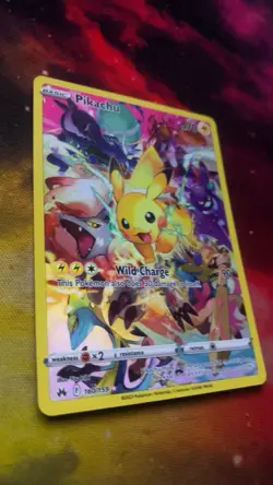 Pokemon TCG Crown Zenith Pikachu Holo Card 160/159 2023 Secret Rare - Image 3