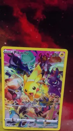 Pokemon TCG Crown Zenith Pikachu Holo Card 160/159 2023 Secret Rare - Image 4