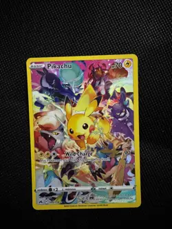 Pokemon TCG Pikachu Crown Zenith 160/159 Holo Secret Rare - Image 1