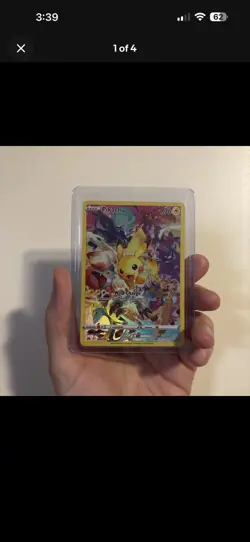 Pokemon TCG Pikachu Crown Zenith 160/159 Holo Secret Rare - Image 1