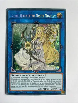 BLCR-EN092 Selene, Queen of the Master Magicians Secret 1st Ed NM YuGiOh Card - Image 1