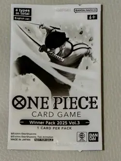 One Piece Winner Pack 2025 Vol. 3 - One Piece Card Game Selaed Promo - Image 1