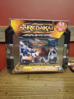 Redakai Conquer The Kairu Championship Tin 43 X-Drives & 4 Card Packs All New!! - Image 2