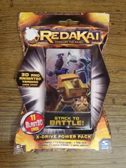 Redakai Conquer The Kairu Championship Tin 43 X-Drives & 4 Card Packs All New!! - Image 3