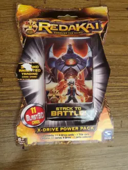 Redakai Conquer The Kairu Championship Tin 43 X-Drives & 4 Card Packs All New!! - Image 5