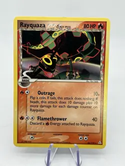 Rayquaza 26/110 Non-Holo EX Delta Species Pokemon Card MP - Image 1