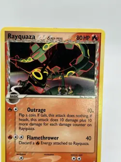 Rayquaza 26/110 Non-Holo EX Delta Species Pokemon Card MP - Image 3