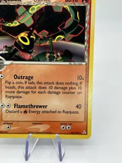 Rayquaza 26/110 Non-Holo EX Delta Species Pokemon Card MP - Image 4