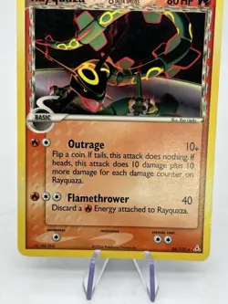Rayquaza 26/110 Non-Holo EX Delta Species Pokemon Card MP - Image 5