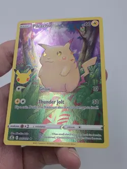 Pokemon TCG Celebrations Pikachu Holo Card 005/025 25th Anniversary - Image 3