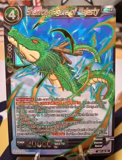 Dragon Ball Super Card Game Shenron, Figure of Majesty Foil SD7-04 - Image 1