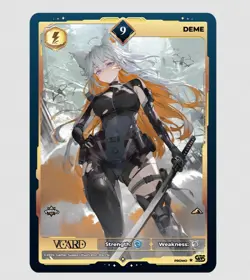 Gamersupps GG VCARD Creator Cups x deme: 9 Promo Card Limited Edition NM/M - Image 2