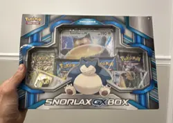 Pokemon TCG Snorlax GX Box Sealed w/ Never-Before-Seen Snorlax-GX Card - Image 1