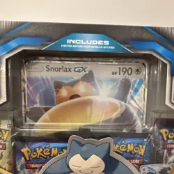 Pokemon TCG Snorlax GX Box Sealed w/ Never-Before-Seen Snorlax-GX Card - Image 3