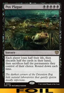 Pox Plague ** FOIL ** Secrets of Strixhaven - NM MTG - Image 1