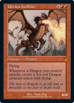 Utvara Hellkite * Retro* - RVR - NM - Magic The Gathering - MTG - Image 1