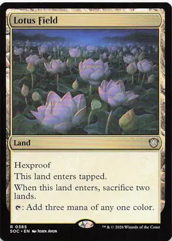Lotus Field R Commander: Secrets of Strixhaven 385 NM - Image 1