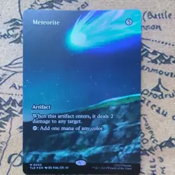 MTG Meteorite (Borderless Foi) Avatar: The Last Airbender: Eternal-Legal 54 NM - Image 1
